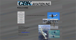 Desktop Screenshot of cbkaviation.com